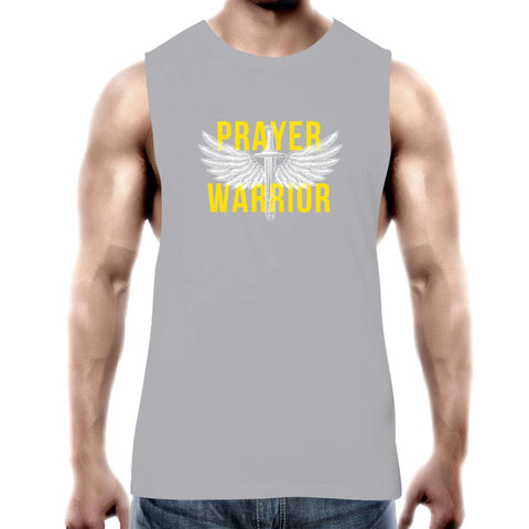 Image of Prayer Warrior - Mens Tank Top Tee - Life Redesign 360