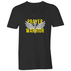 Prayer Warrior - Mens V-Neck Tee - Life Redesign 360