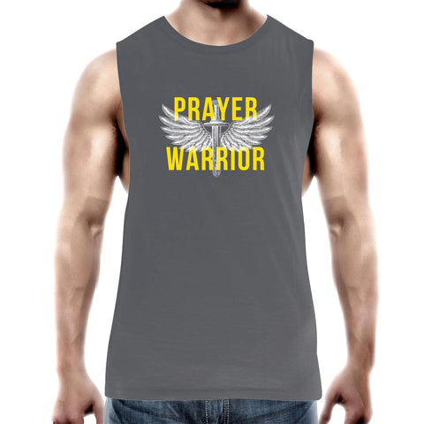 Image of Prayer Warrior - Mens Tank Top Tee - Life Redesign 360