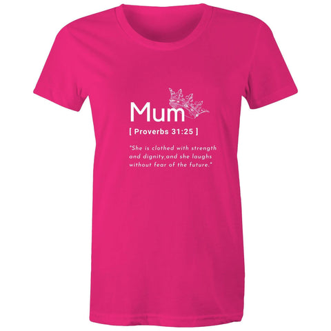 Image of Mum Proverbs 31 - Womens Surf and Streetwear T-shirt - Life Redesign 360