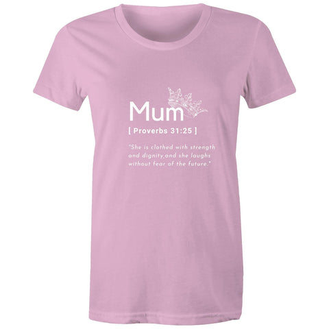 Image of Mum Proverbs 31 - Womens Surf and Streetwear T-shirt - Life Redesign 360