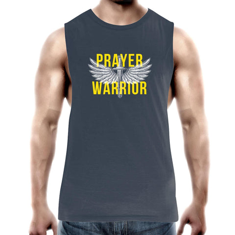 Image of Prayer Warrior - Mens Tank Top Tee - Life Redesign 360