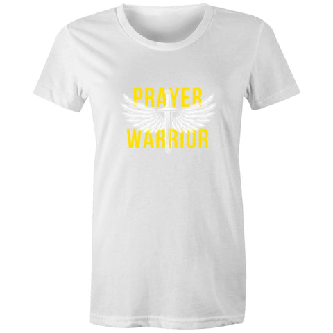 Image of Prayer Warrior - Surf and Streetwear - Women's T-Shirt - Life Redesign 360